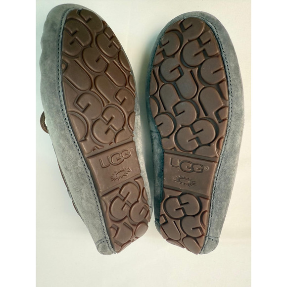 New UGG DAKOTA Moccasin Indoor/Outdoor Slippers 5612 PEWTER GREY Women’s Size 5 - Picture 9 of 11